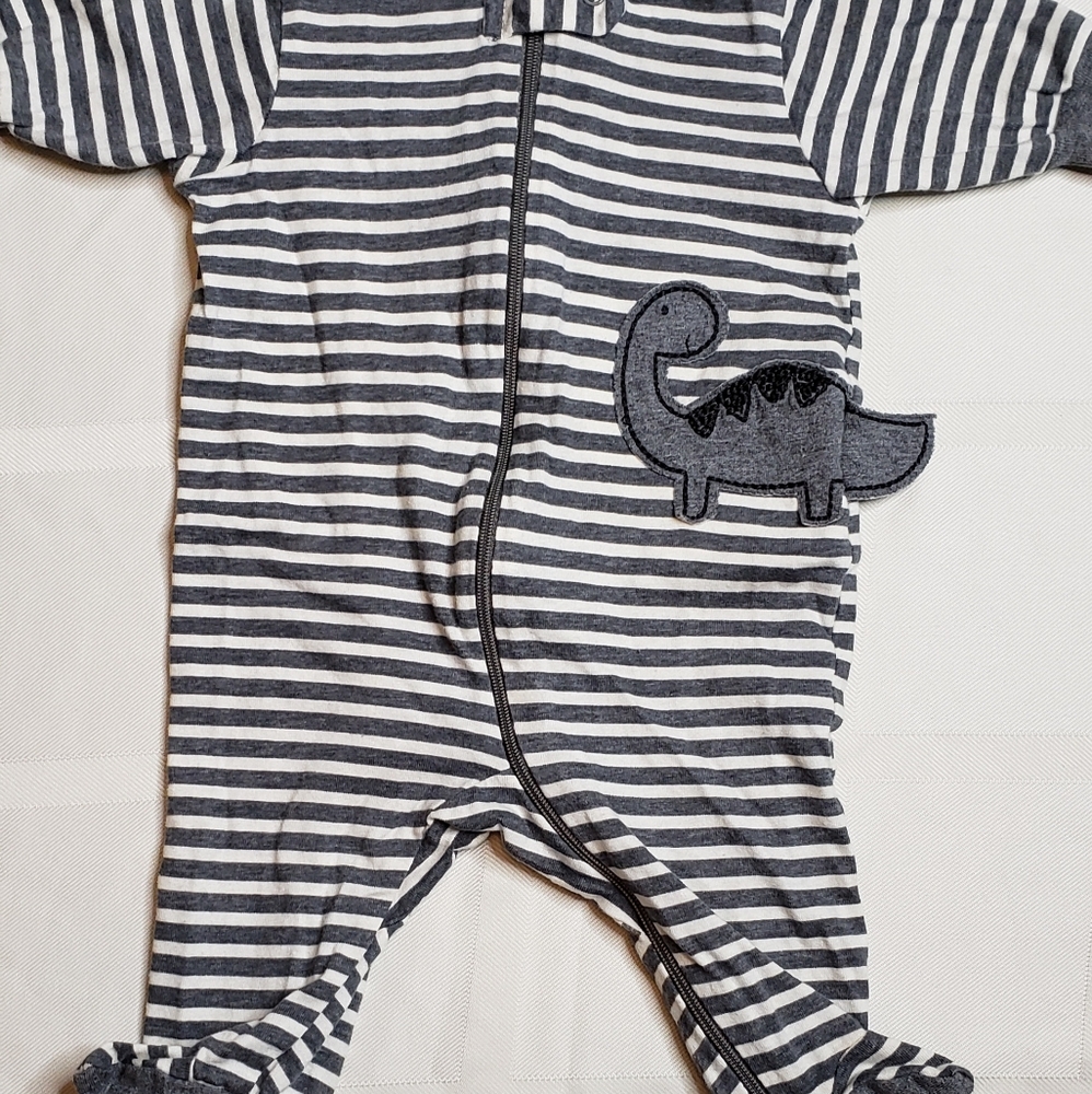 Gerber organic cotton newborn Dinosaur pajamas